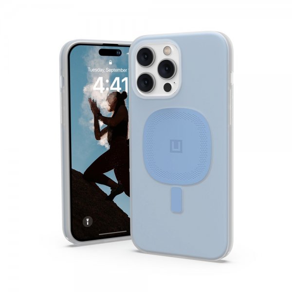 U by UAG iPhone 14 Pro Max -suojakuori Lucent 2.0 MagSafe Cerulean