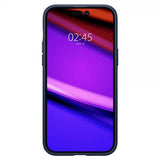 Spigen iPhone 14 Pro Max Suojakuori Mag Armor MagFit Navy Blue