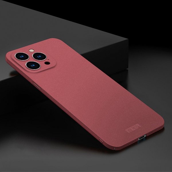 Mofi iPhone 14 Pro Max -kuori Matte Shield, punainen
