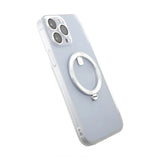 Rvelon iPhone 14 Pro Max Kuori Käännettävällä MagSafe Jalustalla Valkoinen