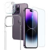 Northjo iPhone 14 Pro Max Kuori näytönsuojalla ja kamerasuojalla 3-in-1