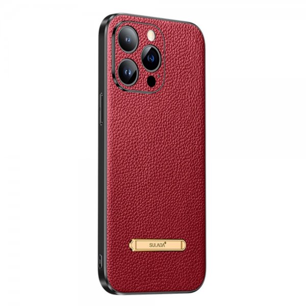 Sulada iPhone 14 Pro Max -kuoret jalustalla, punainen