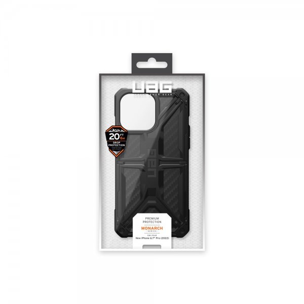 Urban Armor Gear (UAG) iPhone 14 Pro Max Suojakuori Monarch Carbon Fiber