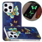 iPhone 14 Pro Max Kuoret Aiheena Kultaisia Perhosia