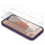 Caseology iPhone 14 Pro Max -suojakuori ja näytönsuoja Nano Pop 360 Grape Purple