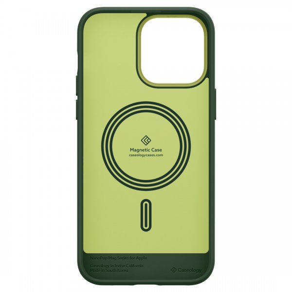 Caseology iPhone 14 Pro Max -kuori, Nano Pop Mag, Avo Green