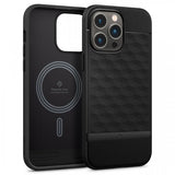Caseology iPhone 14 Pro Max -kuori, Parallax Mag, matta musta
