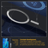 Caseology iPhone 14 Pro Max -kuori Parallax Mag Midnight Blue