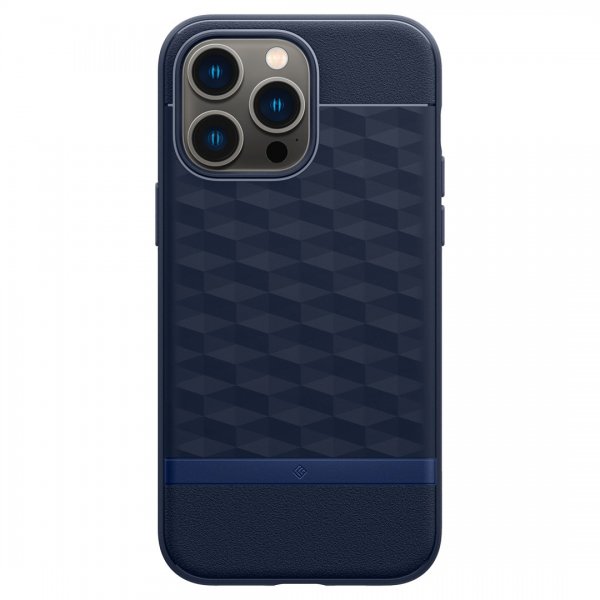 Caseology iPhone 14 Pro Max -kuori Parallax Mag Midnight Blue