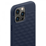 Caseology iPhone 14 Pro Max -kuori Parallax Mag Midnight Blue