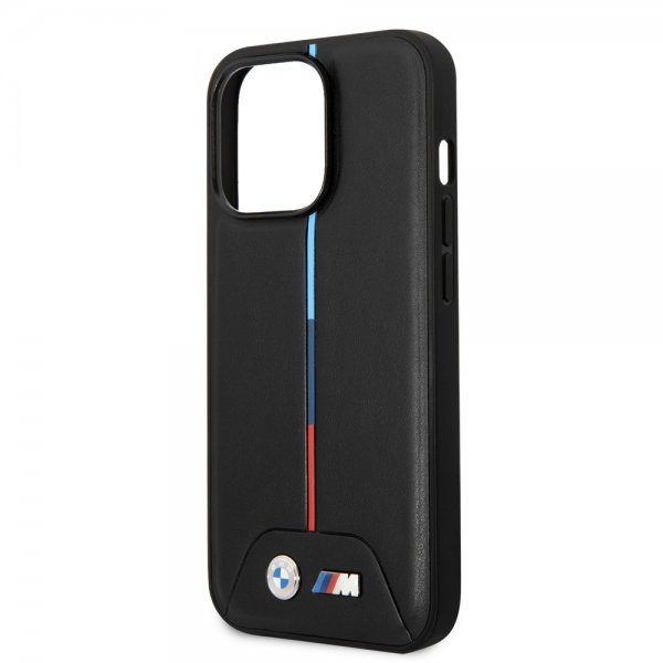 BMW iPhone 14 Pro Max -suojakuori, tikattu, musta