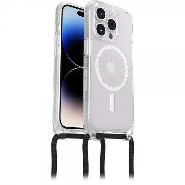 Otterbox iPhone 14 Pro Max -kuori React Necklace MagSafe Clear