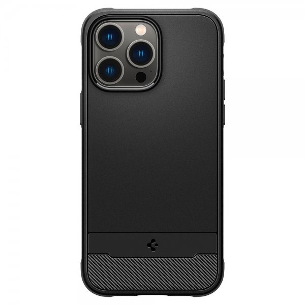 Spigen iPhone 14 Pro Max Suojakuori Rugged Armor MagFit Matte Black
