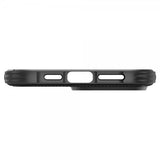 Spigen iPhone 14 Pro Max Suojakuori Rugged Armor MagFit Matte Black