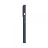 Xqisit iPhone 14 Pro Max -silikonikuori, tummansininen