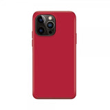 Xqisit iPhone 14 Pro Max Silikonikuori Punainen