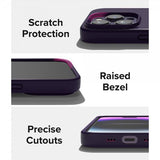 Ringke iPhone 14 Pro Max -silikonikuori, Deep Purple