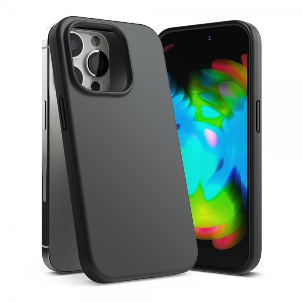 Ringke iPhone 14 Pro Max silikonikuori, musta
