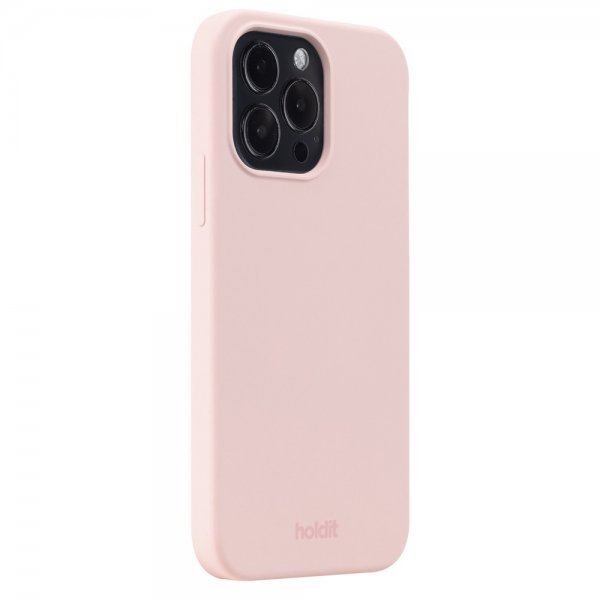 holdit iPhone 14 Pro Max Kuori Silikoni Blush Pink
