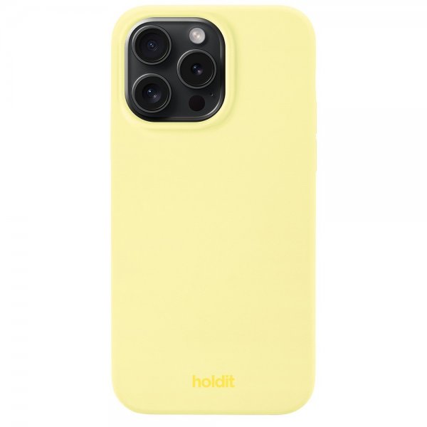 holdit iPhone 14 Pro Max Kuori Silikoni Lemonade