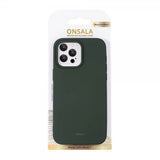 Onsala iPhone 14 Pro Max Silikonikuori Olive Green
