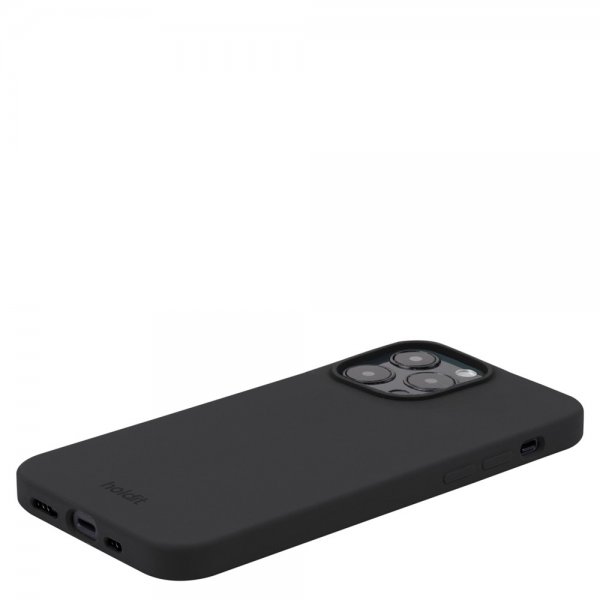 holdit iPhone 14 Pro Max Silikonikuori Musta