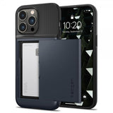 Spigen iPhone 14 Pro Max Suojakuori Slim Armor CS Metal Slate