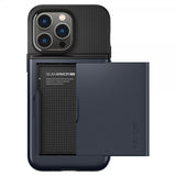 Spigen iPhone 14 Pro Max Suojakuori Slim Armor CS Metal Slate