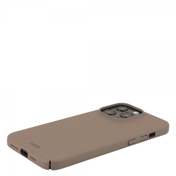 holdit iPhone 14 Pro Max Kuori Slim Case Mocha Brown