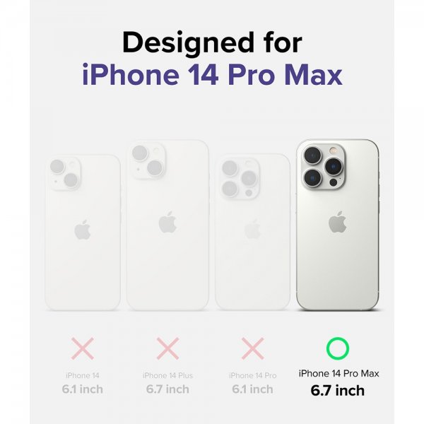 Ringke iPhone 14 Pro Max Slim Clear -kuori