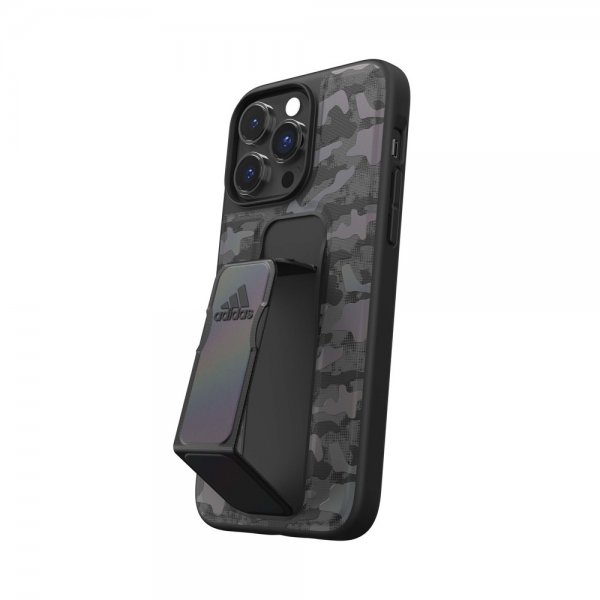 Adidas iPhone 14 Pro Max -kuoret SP Grip Case Camo Black