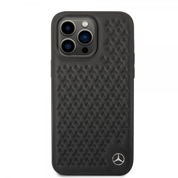 Mercedes-Benz iPhone 14 Pro Max -kuoret tähtikuviolla, musta