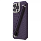 Nillkin iPhone 14 Pro Max -kuoret Strap Case violetti