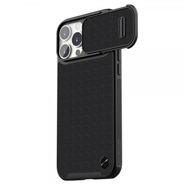 Nillkin iPhone 14 Pro Max Textured Case -kuori, musta