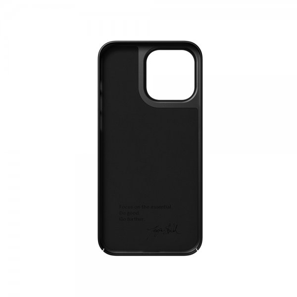 Nudient iPhone 14 Pro Max Suojakuori Thin Case MagSafe Ink Black