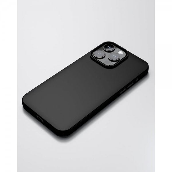 Nudient iPhone 14 Pro Max Suojakuori Thin Case MagSafe Ink Black