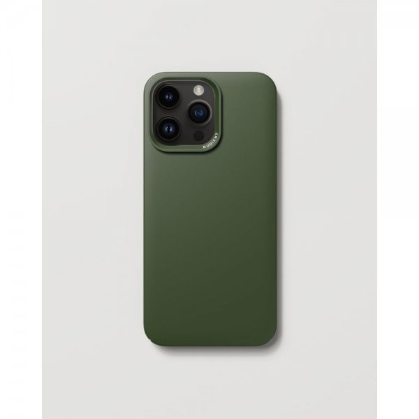 Nudient iPhone 14 Pro Max -kuori Thin Case MagSafe Pine Green