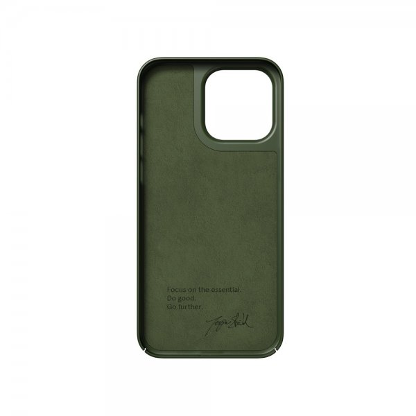 Nudient iPhone 14 Pro Max -kuori Thin Case MagSafe Pine Green