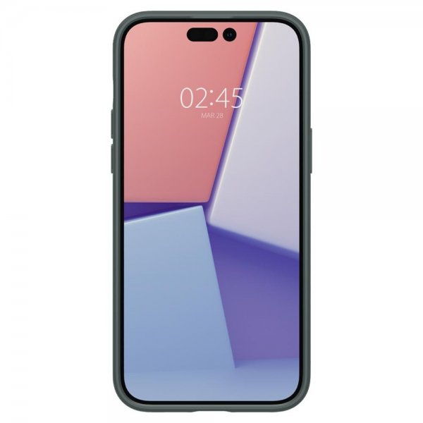 Spigen iPhone 14 Pro Max Thin Fit -suojakuori, Abyss Green