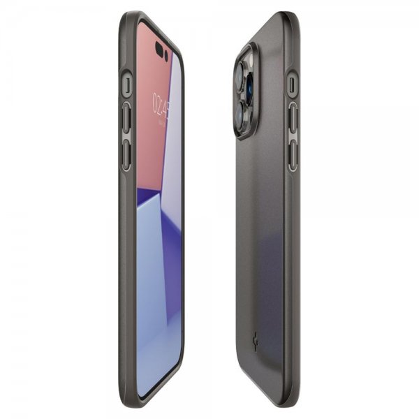 Spigen iPhone 14 Pro Max Thin Fit Gunmetal -kuori