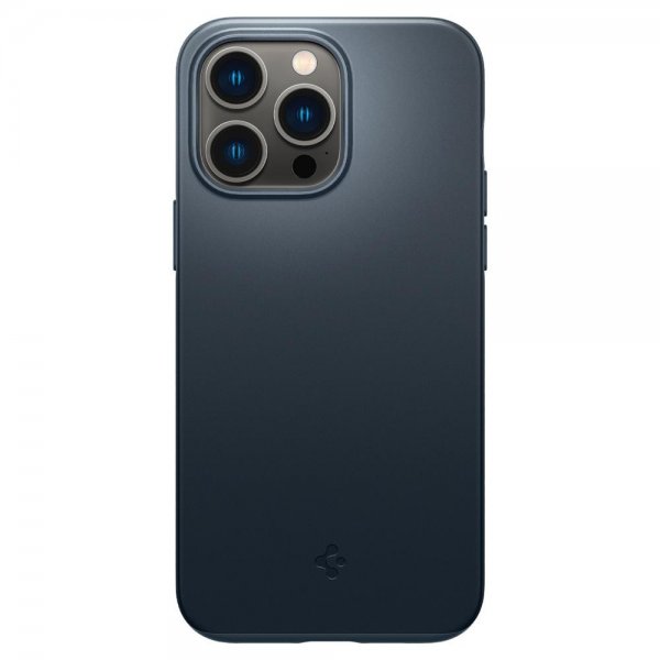 Spigen iPhone 14 Pro Max Thin Fit -suojakuori, Metal Slate