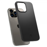 Spigen iPhone 14 Pro Max Thin Fit -suojakuori, musta