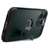 Spigen iPhone 14 Pro Max -kuori Tough Armor MagFit Abyss Green