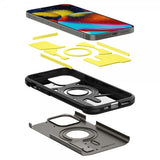Spigen iPhone 14 Pro Max Tough Armor MagFit -suojakuori, Gunmetal