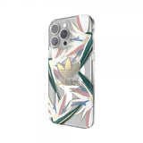 Adidas iPhone 14 Pro Max Kuori Trefoil Kirkas Kotelo MagSafe Kulta