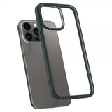 Spigen iPhone 14 Pro Max Ultra Hybrid -suojakuori, Abyss Green