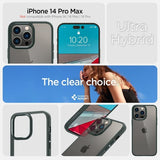 Spigen iPhone 14 Pro Max Ultra Hybrid -suojakuori, Abyss Green