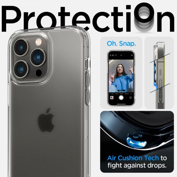 Spigen iPhone 14 Pro Max Ultra Hybrid Frost Clear -suojakuori