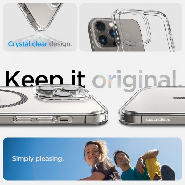 Spigen iPhone 14 Pro Max Suojakuori Ultra Hybrid MagFit Carbon Fiber