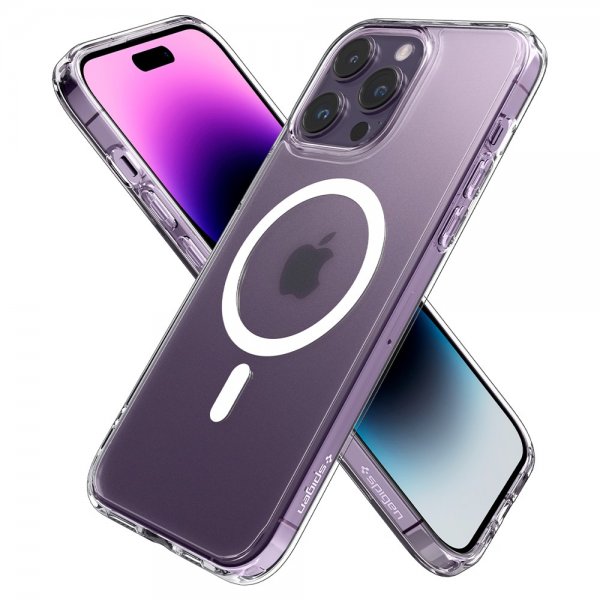 Spigen iPhone 14 Pro Max Ultra Hybrid MagFit Frost Clear -kuori